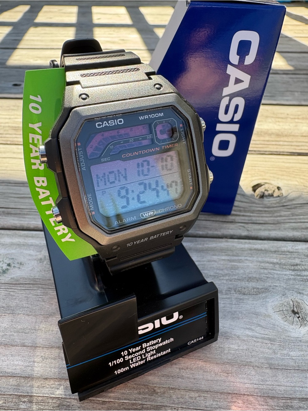 Casio WS1600H Custom Mod Digital Watch - Picture 4 of 6